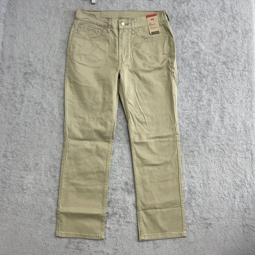 NEW Levis 514 Straight Stretch Men's W34 L30 Chino Pants